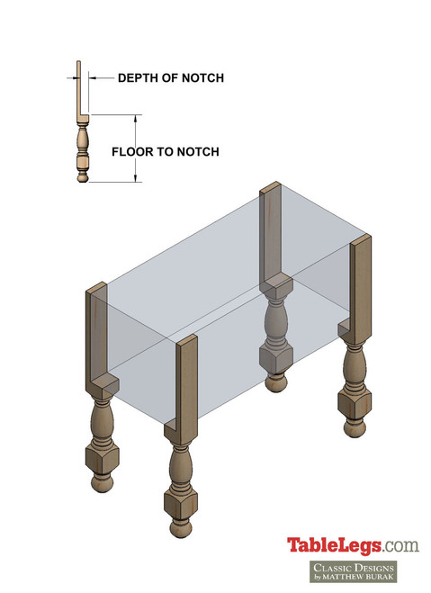 Offset Split Stop Notching